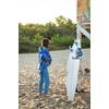 image:imagePackTowl Lightweight Microfiber Hooded Changing Poncho Riso Wave LargeExtra LargeBotanical