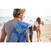 image:imagePackTowl Lightweight Microfiber Hooded Changing Poncho Riso Wave LargeExtra LargeBotanical