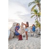 image:imagePackTowl Lightweight Microfiber Hooded Changing Poncho Riso Wave LargeExtra LargeRetro Curve