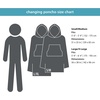 image:imagePackTowl Lightweight Microfiber Hooded Changing Poncho Riso Wave LargeExtra LargeRetro Curve