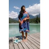 image:imagePackTowl Lightweight Microfiber Hooded Changing Poncho Riso Wave LargeExtra LargeRiso Wave