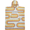 image:imagePackTowl Lightweight Microfiber Hooded Changing Poncho Riso Wave LargeExtra LargeRetro Curve