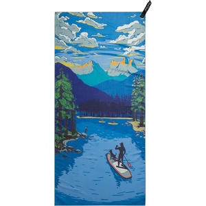 image:imagePackTowl Personal Ultralight Microfiber Camping and Travel Towel Mystic Moose Print BodyDaydream Print